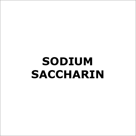 Sodium Saccharin