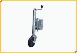 UAW 21 - Steel, 150x100 mm Mounting Plate, Height 100-150 mm | Easy Operation, Durable Design, Smooth Movement, Reliable Support, 500 kg Capacity, 150 mm Wheel Diameter