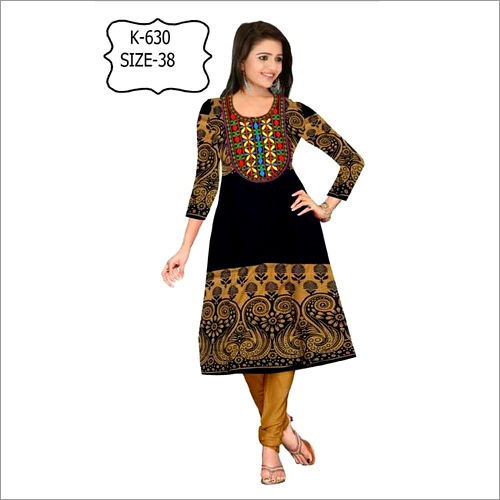 Gamthi Work Kurti