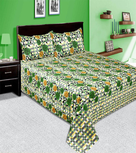 Cotton Flower Bedsheet