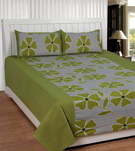 Cotton Flower Bedsheet