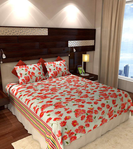 Cotton Flower Bedsheet