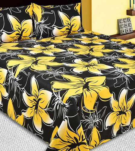 Cotton Flower Bedsheet