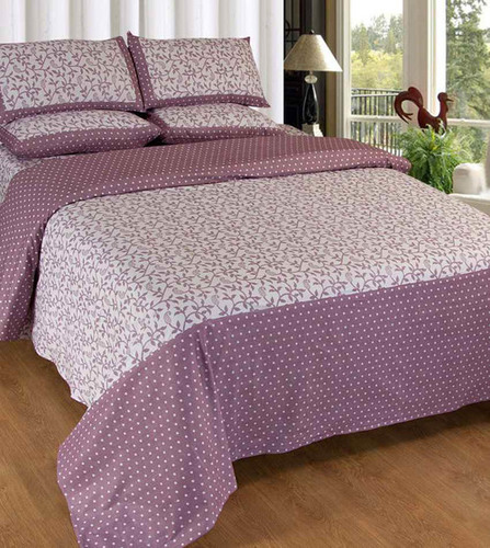 COTTON FLOWER BEDSHEET