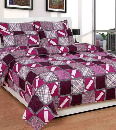 Cotton Check Bedsheet