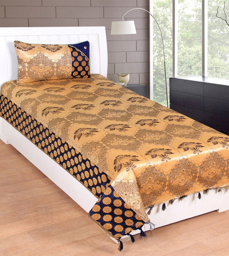 Single Silk Bedsheet