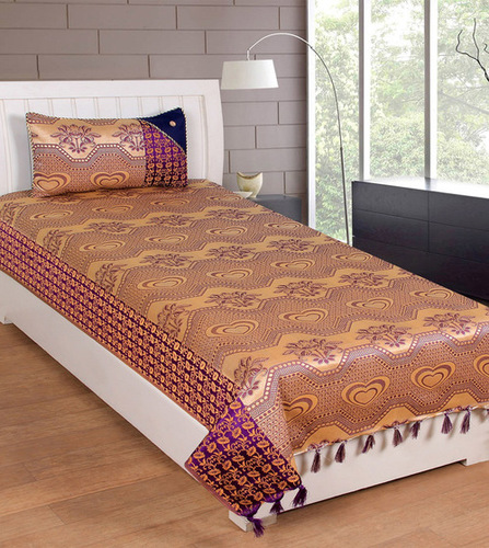 Single Silk Bedsheet