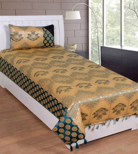 Single Silk Bedsheet