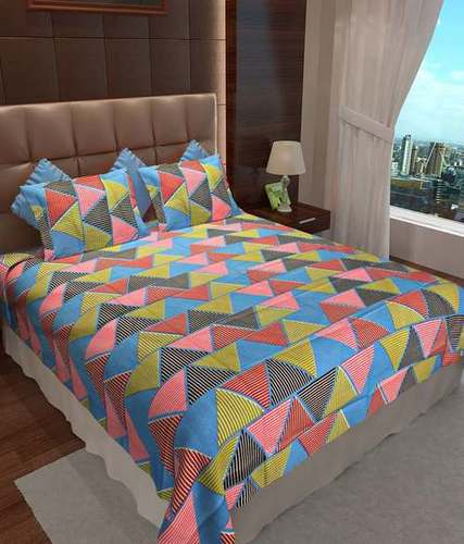 Cotton Check Bedsheet