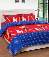 Cartoon Cotton Bedsheet