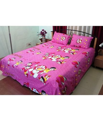 Cartoon Cotton Bedsheet