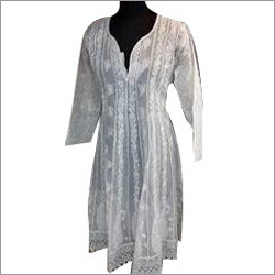 Long White Kurti