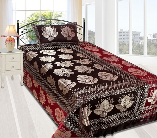 Single Silk Bedsheet