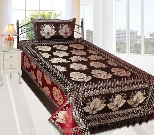 Single Silk Bedsheet