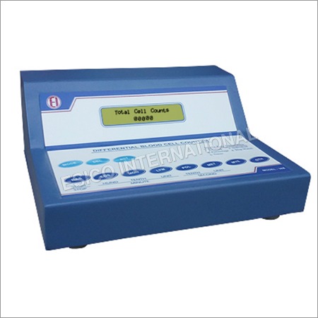 Differential Blood Cell Counter - Color: Blue