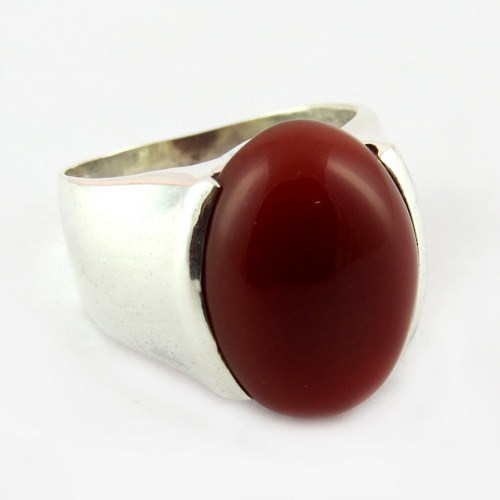 Day Dreams Red Onyx 925 Sterling Silver Ring