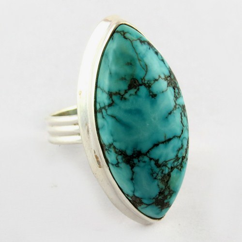 Off The Vine Turquoise 925 Sterling Silver Ring