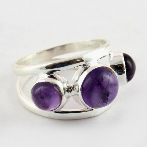 Precious Magic Amethyst 925 Sterling Silver Ring