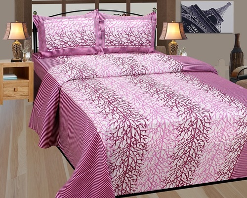 Cotton Flower Bedsheet