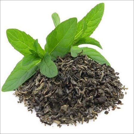 Natural Green Tea - Solid Extract, Dried Masala Variety | Pleasant Aroma, Slimming Benefits, Long Preservation, Health-Boosting Anti-Cancer Properties