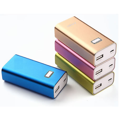 Corporate Power Bank - Aluminum Alloy, 98x58x22mm, 10000mAh | Fast Charging, Dual USB Ports, Customizable Logo
