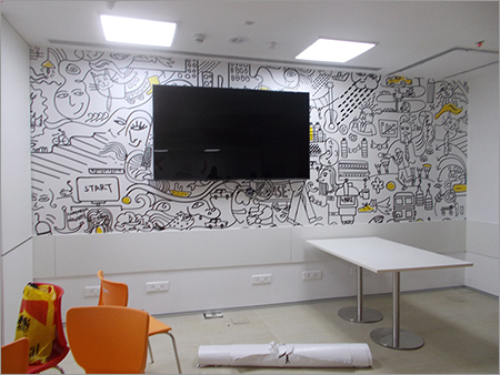 Indoor Wall Branding Services