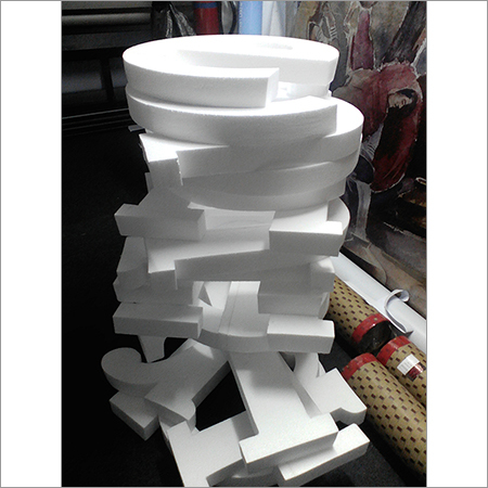 Thermocol Cut Letter