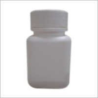 Plastic Square Bottles - 50mm X 50mm X 70mm Size, 8 Gram Capacity, White Polyethylene With Screw Cap | Bulk Packaging Solution