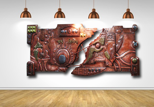 Wall Metal Murals