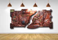 Wall Metal Murals