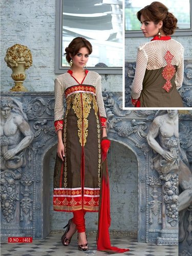 Exclusive Georgette Straight Salwar Suit