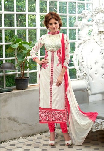 Exclusive Georgette Straight Salwar Suit