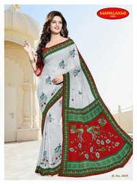 Jetpur Cotton Printed Sarees Wholesale