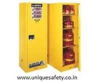 Flammable Cabinets - Heavy-duty Steel Design | Enhanced Fire Safety Features, Secure Locking Mechanism, Adjustable Shelving