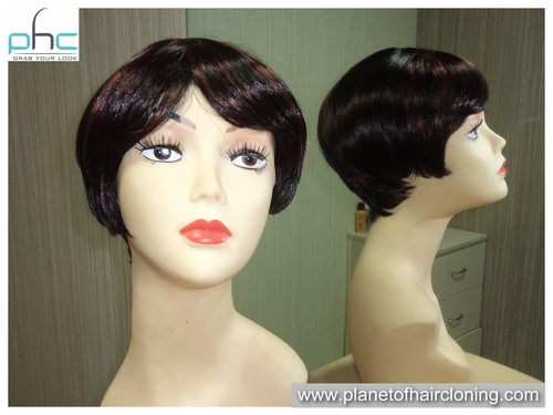 Hair Wig Dealers - Synthetic Fiber, Short, Dark Brown | Natural Look, Easy Styling, Durable, Comfortable, Versatile, Realistic