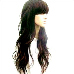 Black Wavy Human Hair Extension