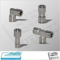 PE Line Easythread Push in Fittings,Uni Thread: