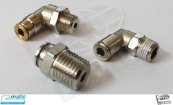 MP Line Medium Pressure Push-in Fittings,80 Bar: