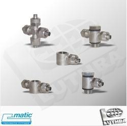 Push On Fittings/mc Line Brass Nickel-plated Push-on Fitting
