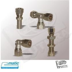Compression Fittings// MO Line Brass Nickel Plated