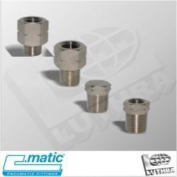 PA Line Brass Nickel Plated Standard Fittings, NPT