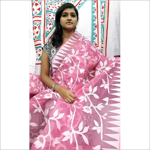 Resham Dhakai Saree