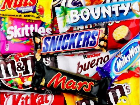 Bounty Twix Nutella