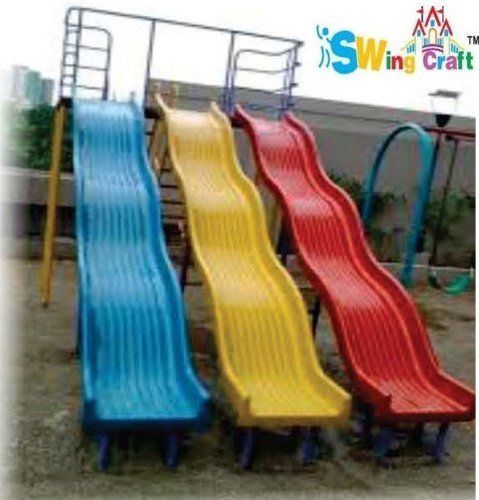 Playground Triple Wave Slides