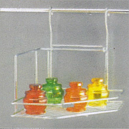 SS Corner Rack (Single Tier)