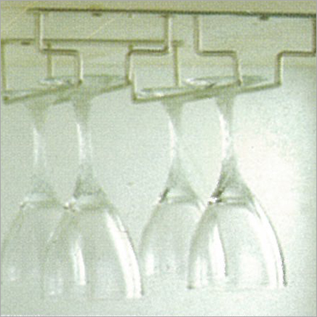 SS 2 Rail Glass Holder