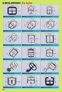 Pin Buckles - Metal, Varied Sizes, Silver Color | Scratch Resistant, Stylish Design, Durable, Versatile, Easy To Fit, Strong Fasteners