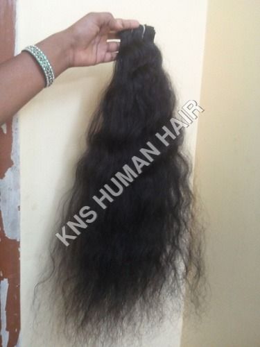 Natural Colour Black And Brown Indian Human Hair