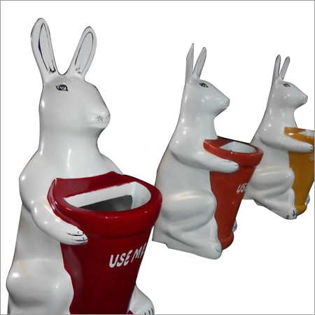 Frp Rabbit Dustbin Frp Rabbit Dustbin