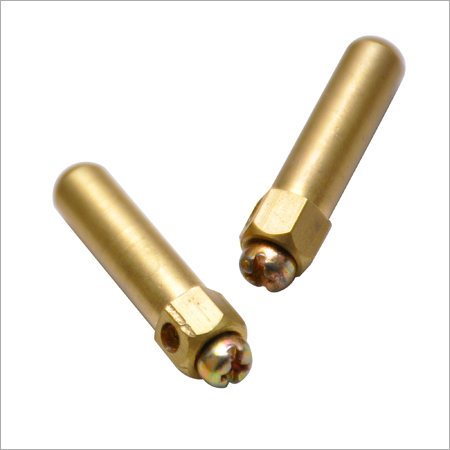 Brass Electrical Solid Plug Pin